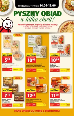 Biedronka pyszny obiad