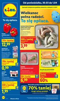 Lidl od poniedziałku