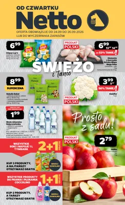 Netto gazetka - od 24/09/2026 do 26/09/2026
